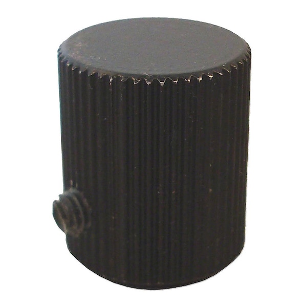 Aftermarket JDS993 Tachometer Knob, Aluminum w Black Finish Fits John Deere 2510 Plus JDS993-STR - main